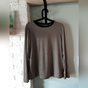 ❤Jackson Rowe long sleeve striped shirt size medium